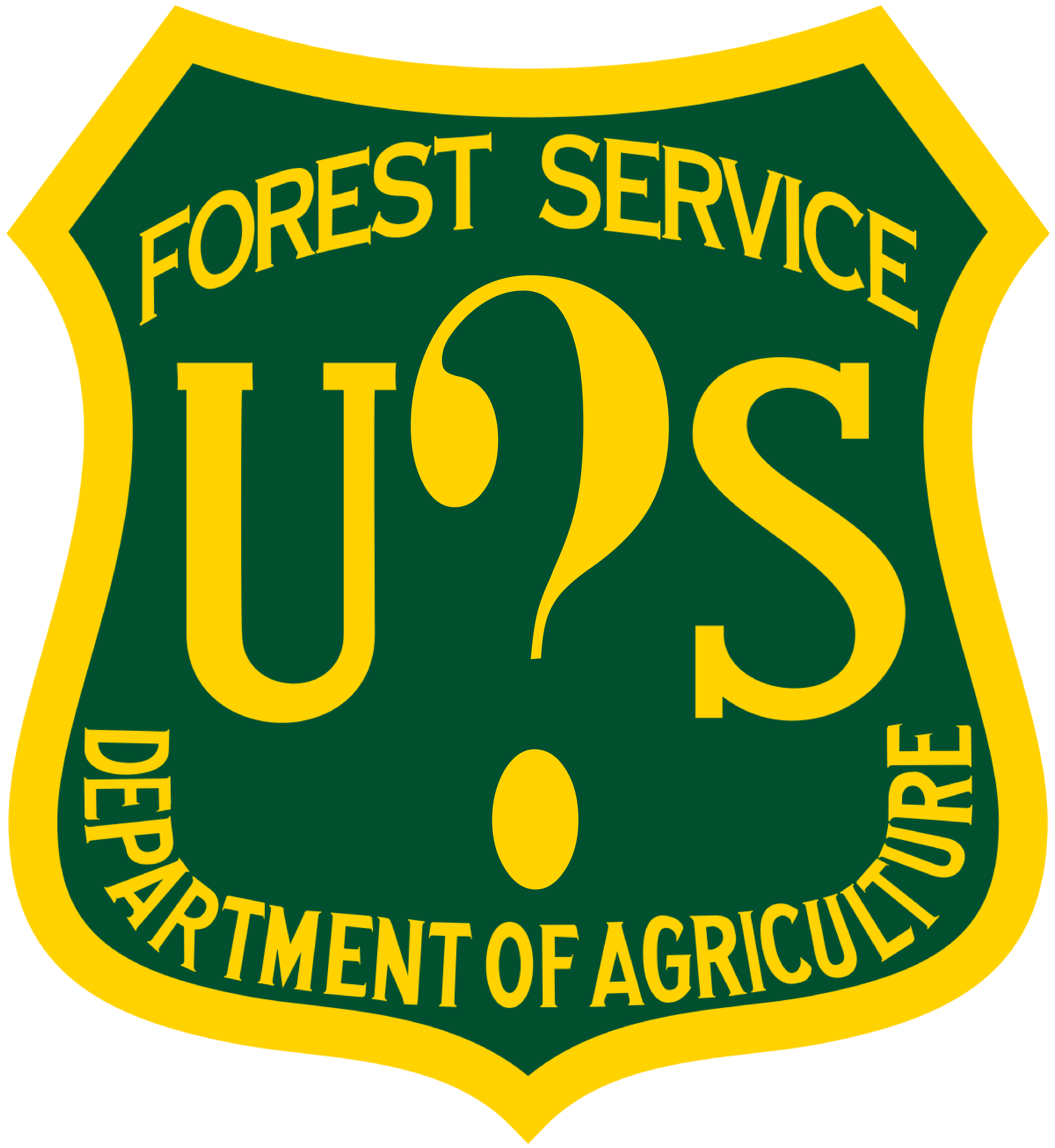 The Forest Service Responses to the Kilgore Project in the Greater Yellowstone Ecosystem are questionable. Their logo rendered with a question mark replacing the tree in the middle.